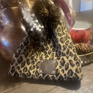 Leopard Beanie Hat